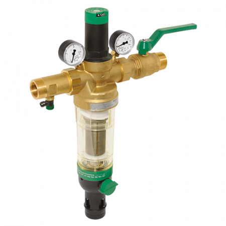 Фильтры Комбинированный водоразборный узел HONEYWELL HS10S для горячей воды (сетка 100мкм)