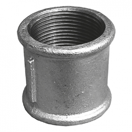 Чугунные Муфта длинная оцинкованная